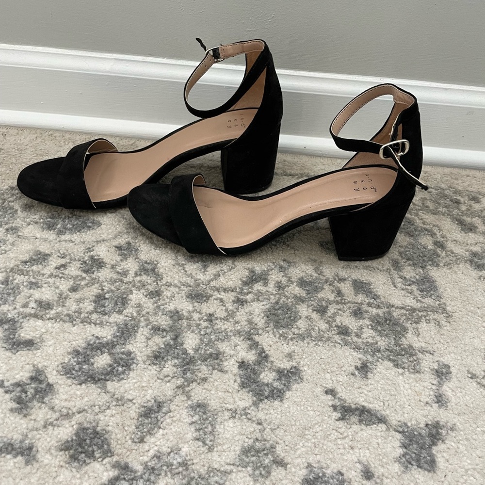 Black heels
